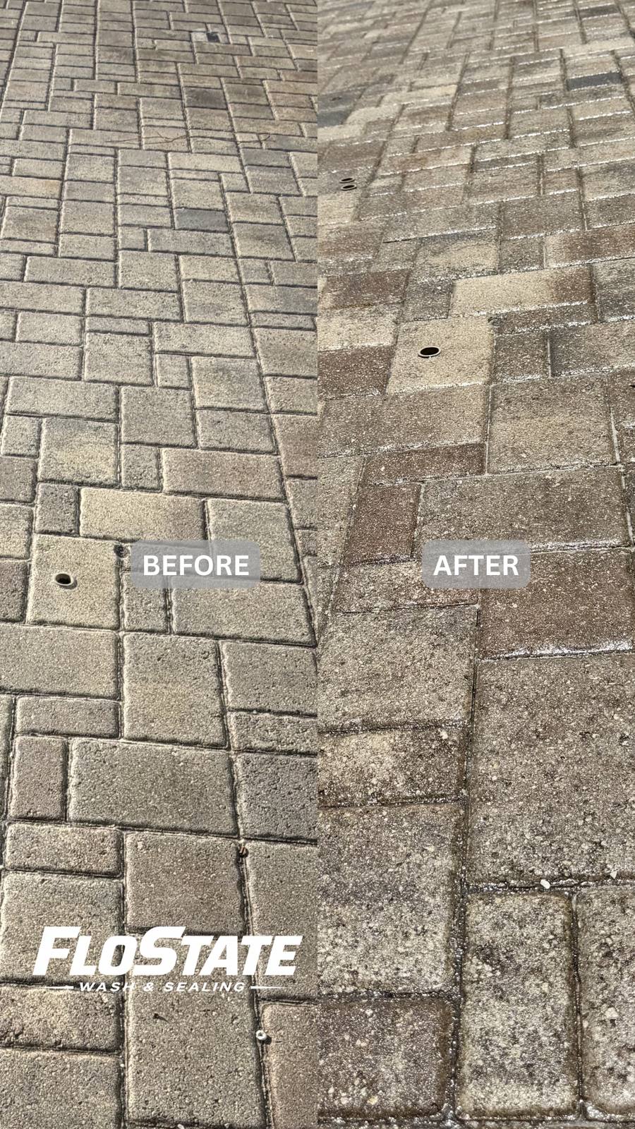 Paver sealing example 2