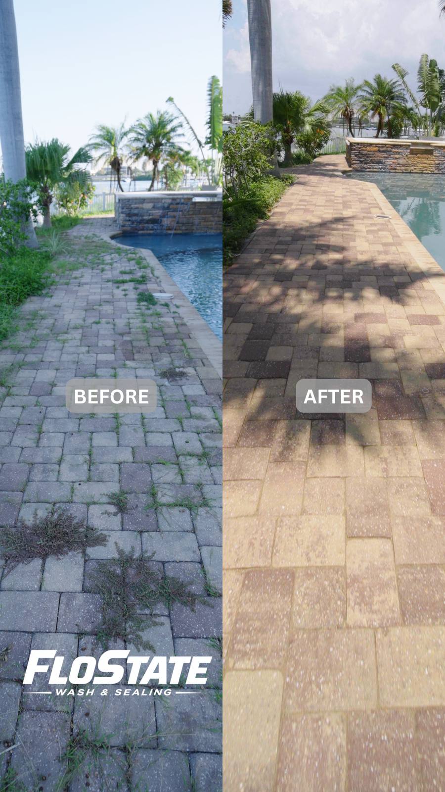 Paver sealing example 3