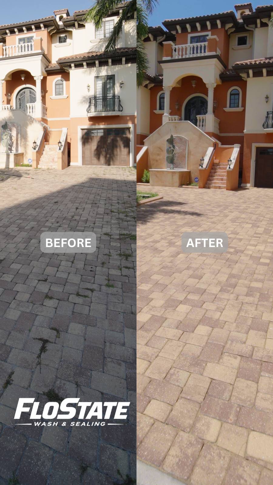Paver sealing example 5